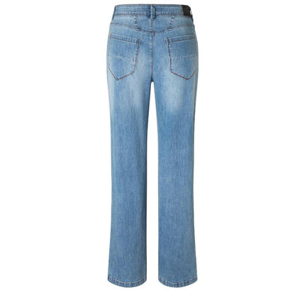 Timezone Comfort Cora Womenshape L32 mid olympic blue wash Damen Jeans