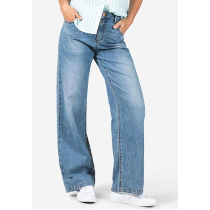 Timezone Comfort Cora Womenshape L32 mid olympic blue wash Damen Jeans