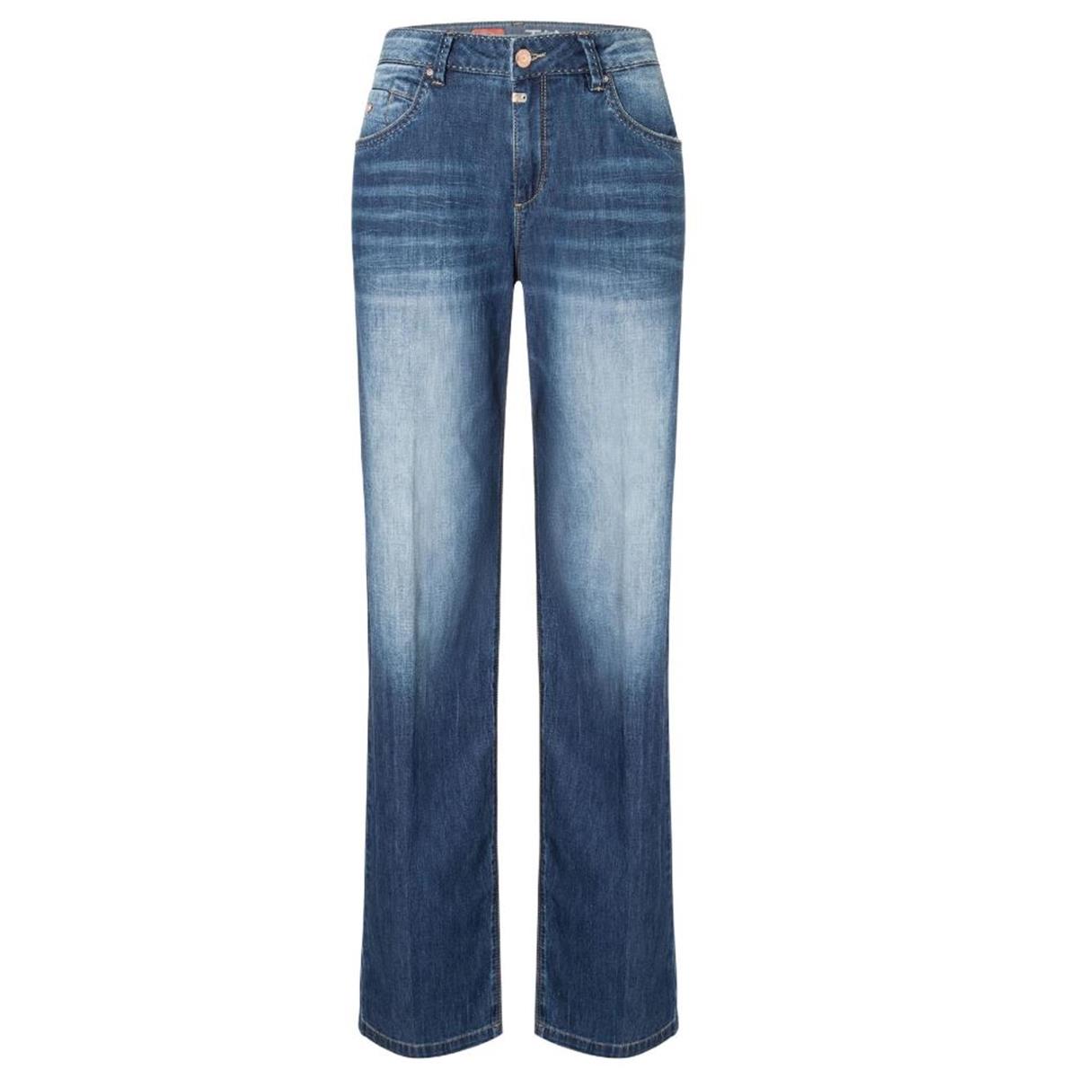 Timezone Comfort Cora Womenshape L30 blue rinse Damen Jeans