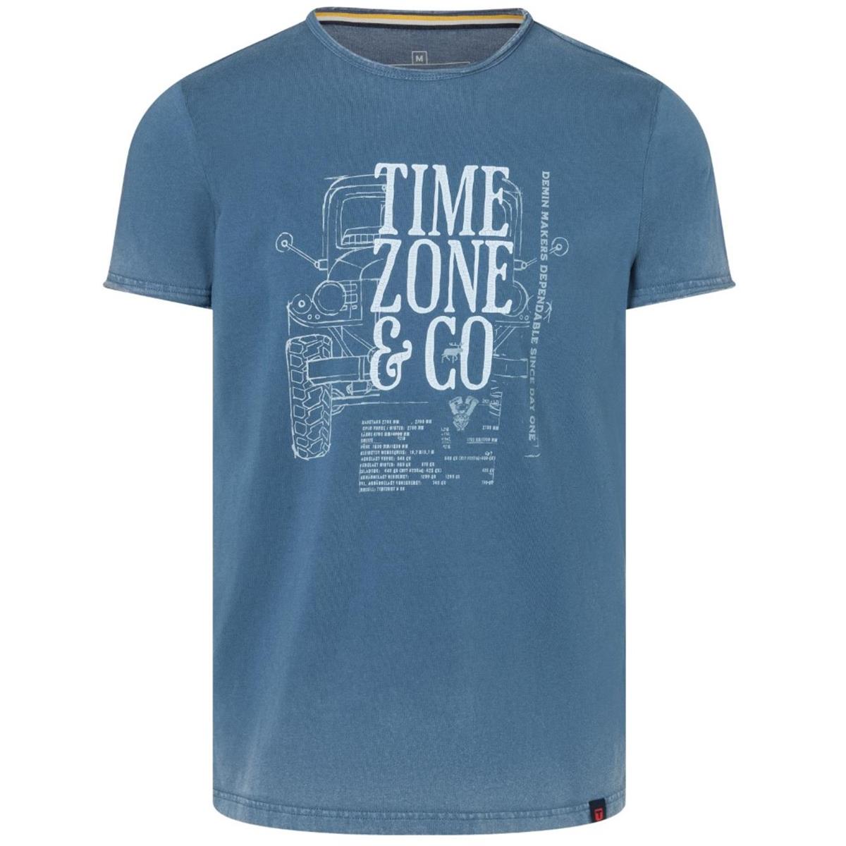 Timezone Truck T-Shirt ensig blue Herren