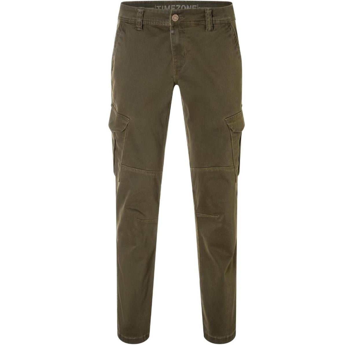 Timezone Regular NiklasTZ L32 washed olive Herren