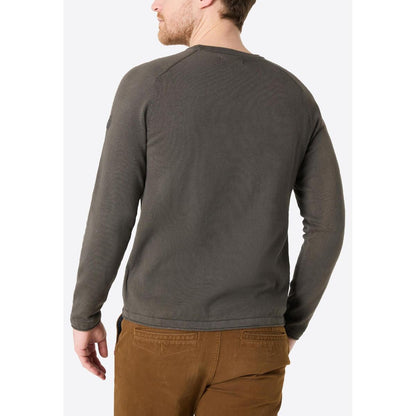 Timezone Herren Cotton Knit Crewneck Brown
