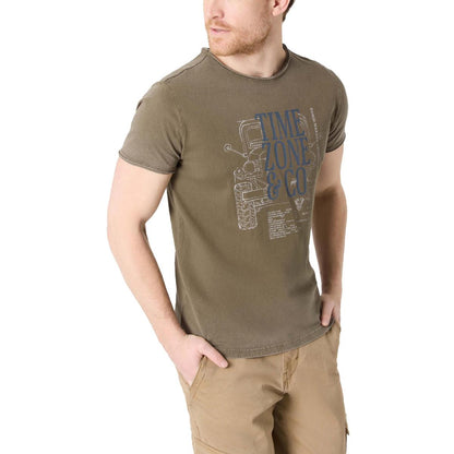 Timezone Truck T-Shirt black olive Herren