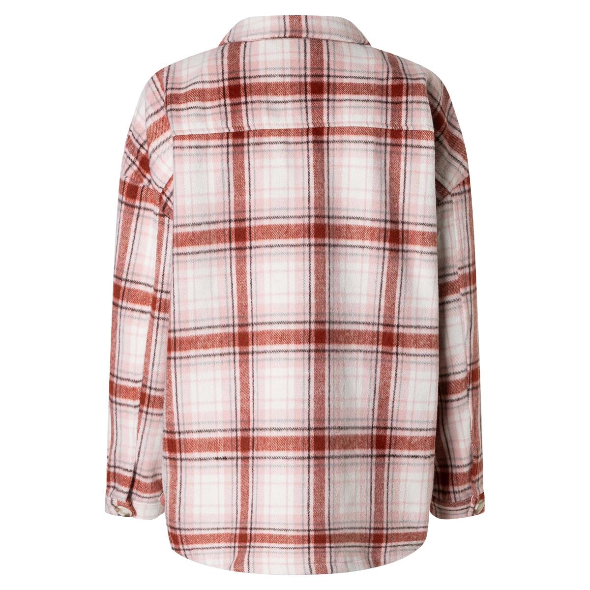 Timezone Check Overcoat blush checks Damen