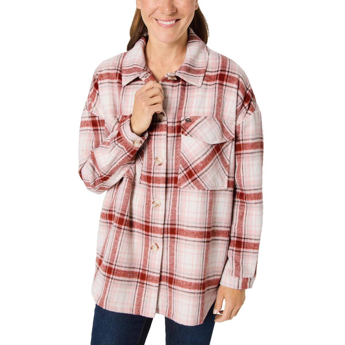 Timezone Check Overcoat blush checks Damen