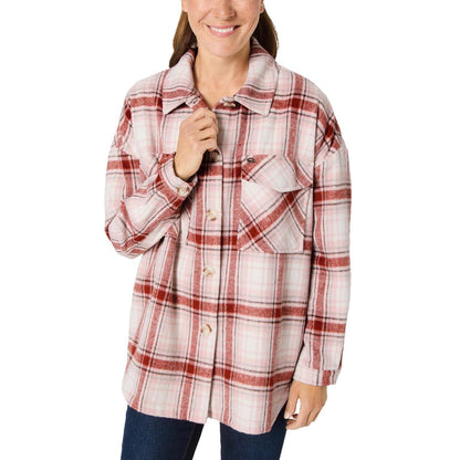 Timezone Check Overcoat blush checks Damen