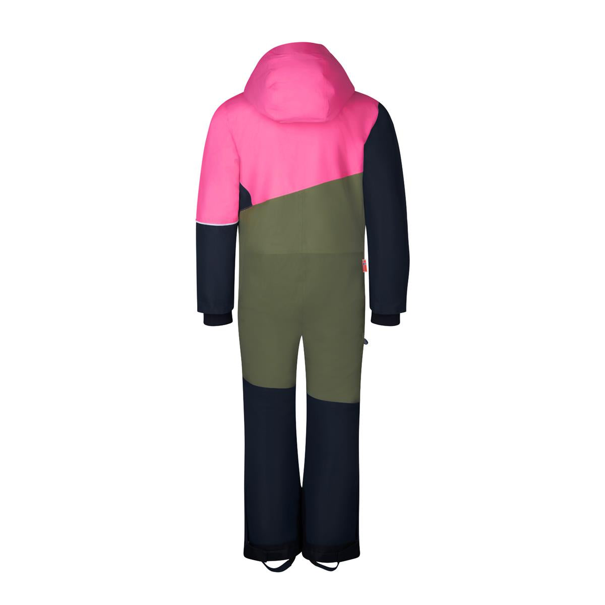 Trollkids Hallingdal Snowsuit light magenta/dusky olive/navy