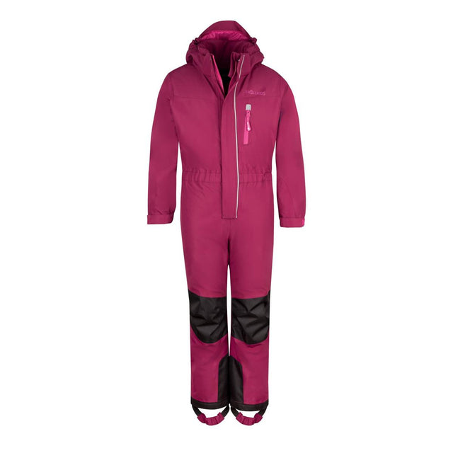 Trollkids Isfjord Snowsuit plum/fireberry