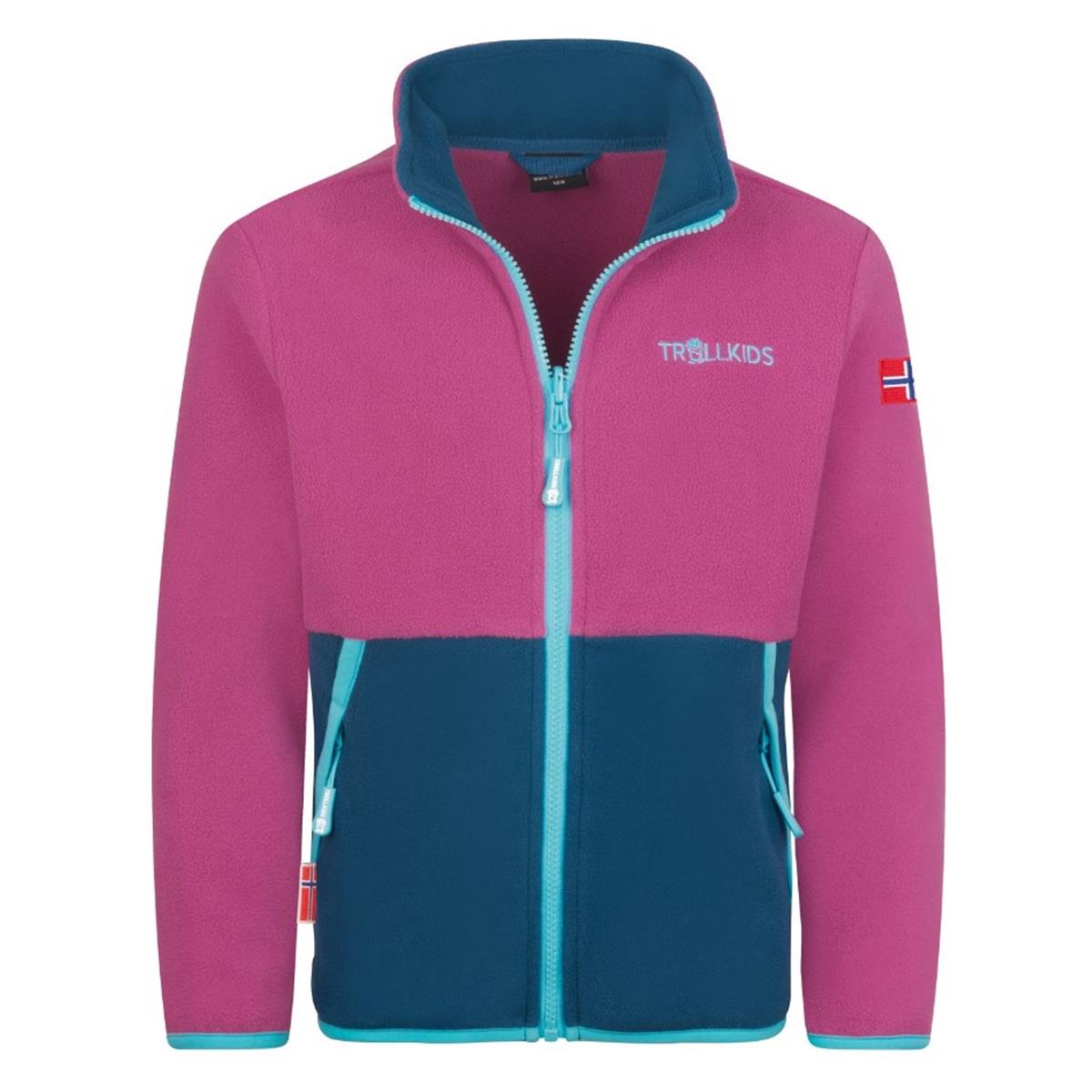 Trollkids - Kids Kjerag 3in1 Jacket- dark turquoise