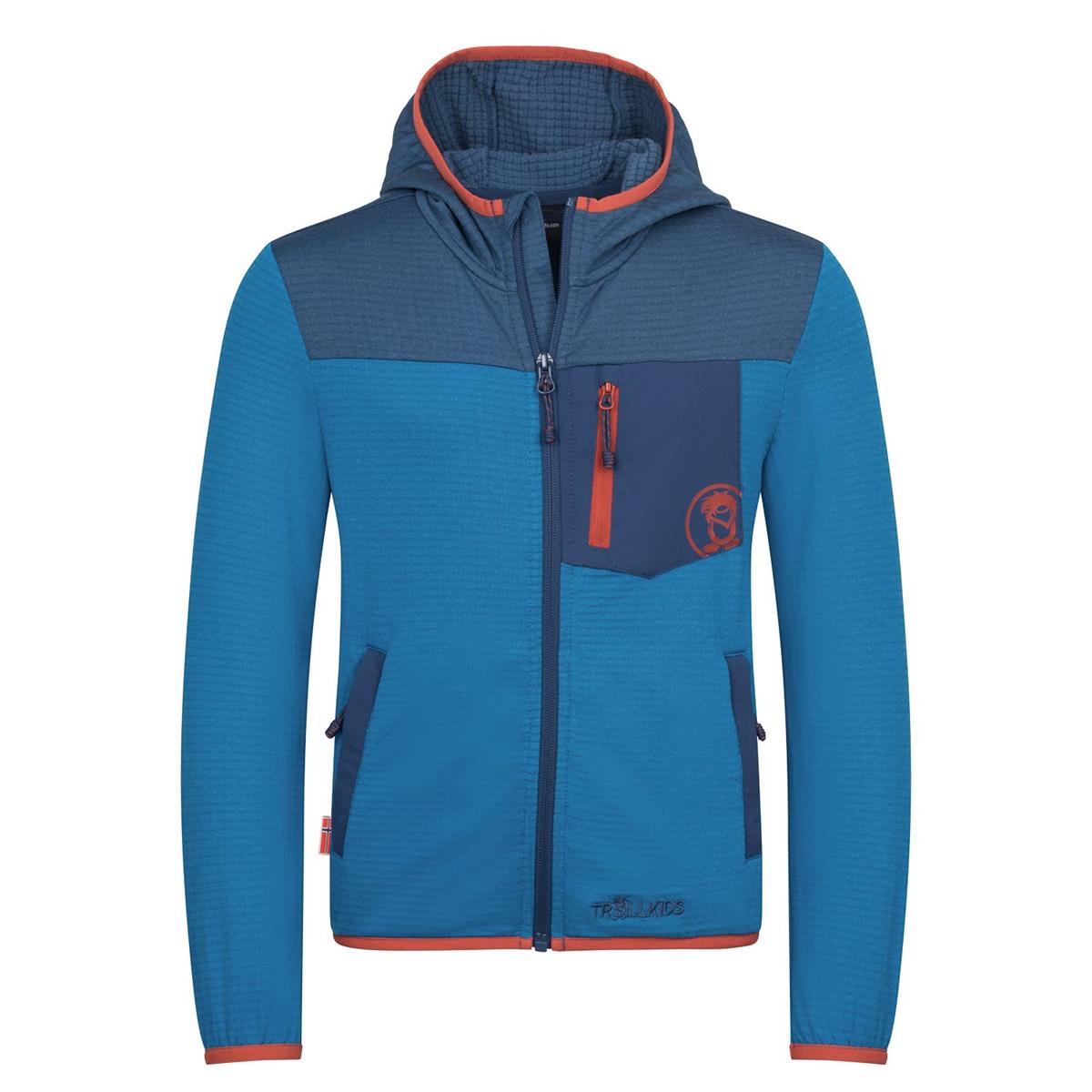Trollkids Holmedal Jacket summernight blue/mystic blue
