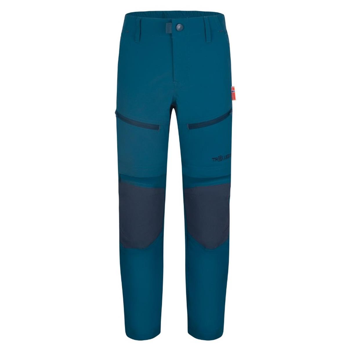 Trollkids - Kids Nordfjord Zip-off Pants Slim Fit - madeira blue - Kinder