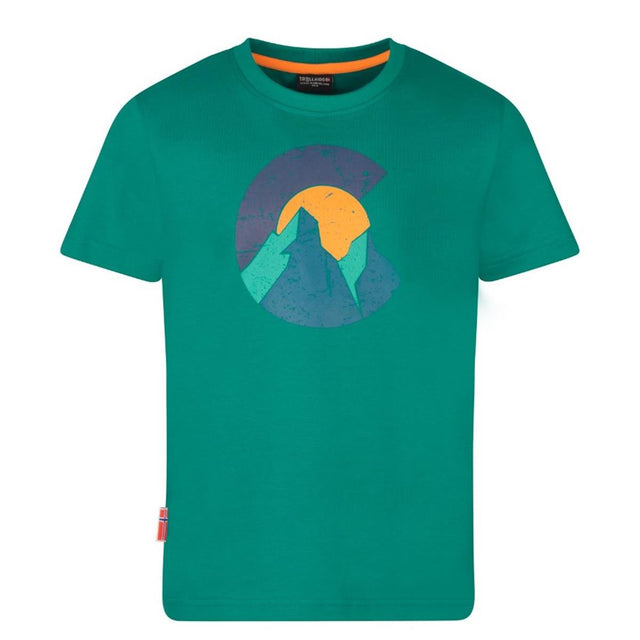 Trollkids - Kids Halsafjord T - sea green - Kinder