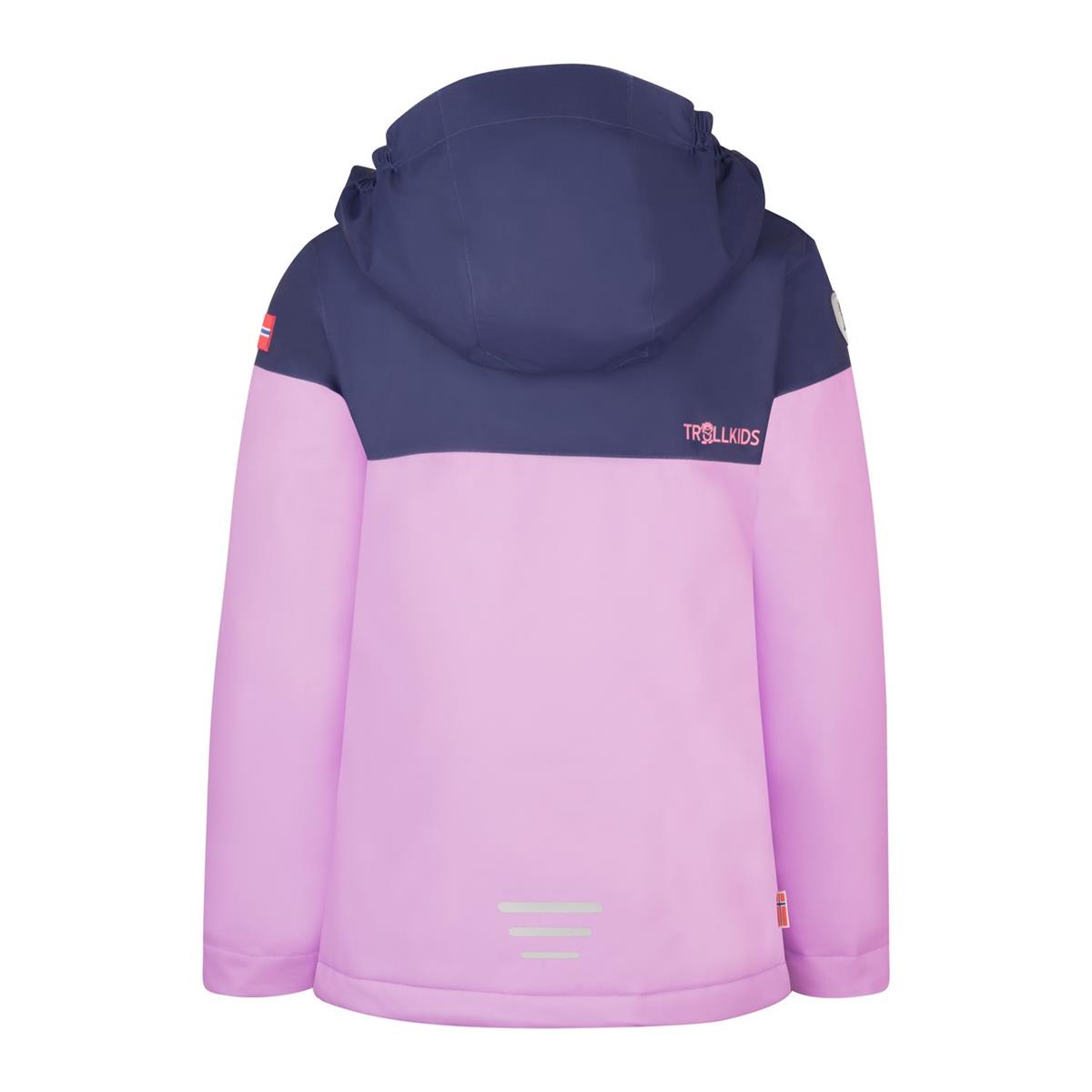 Trollkids Girls Hallingdal Jacket light violet Kinder, image 2 of 3
