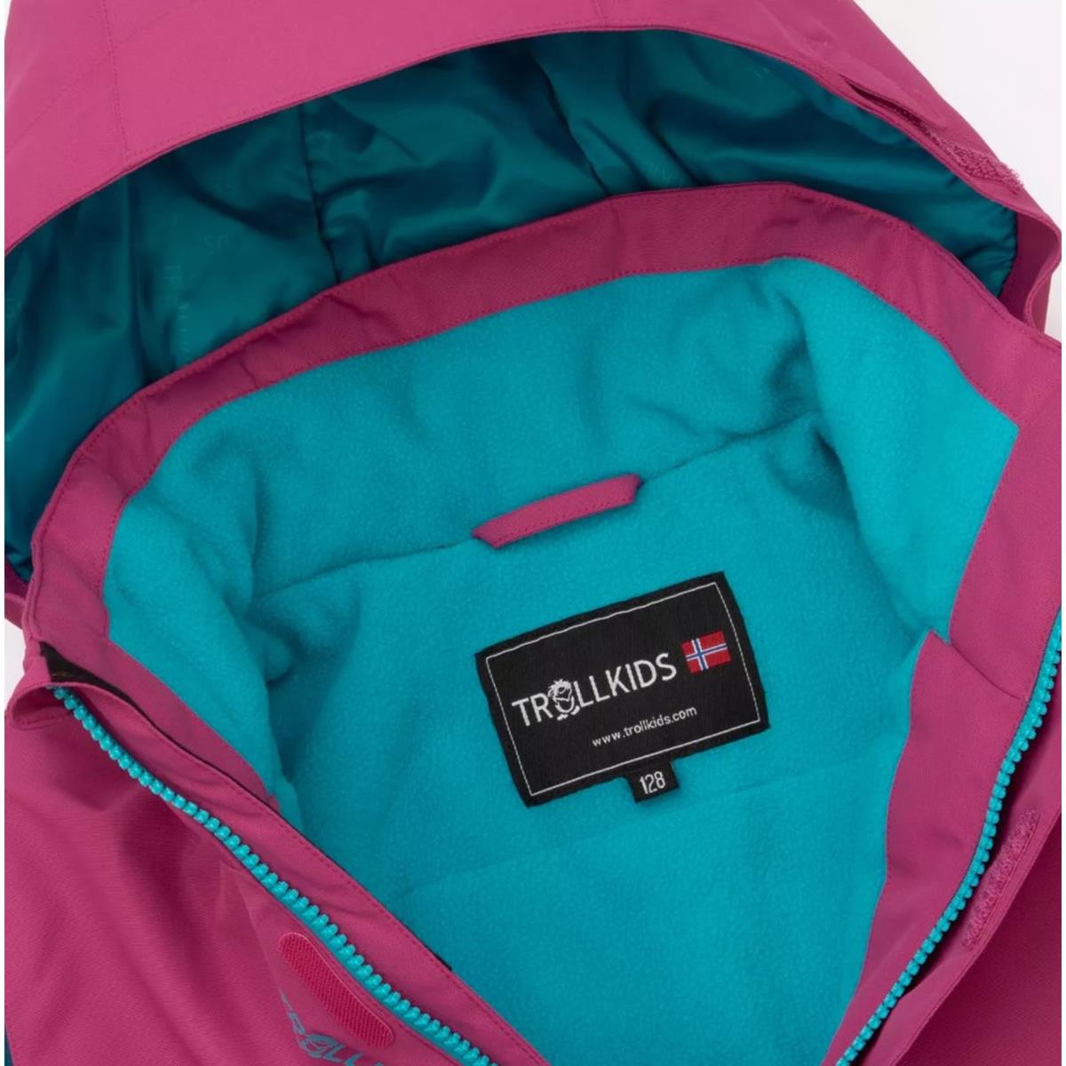 Trollkids Kids Hallingdal Snowsuit dark turquoise Kinder