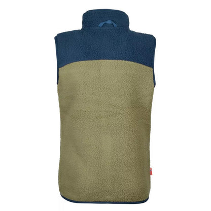 Trollkids Kids Hemsedal Vest moss/mystic blue Kinder