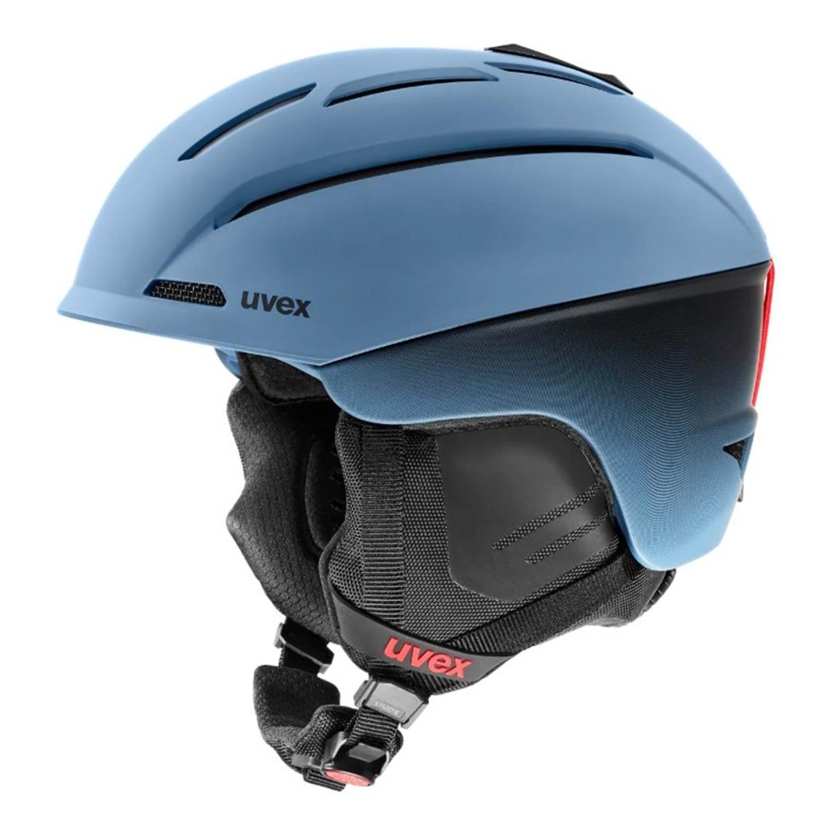 Uvex Gravitate Skihelm - Stone blue/ black matt
