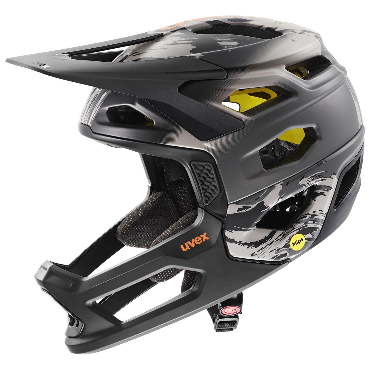 Uvex Revolt Mips - Oak Brown/Orange