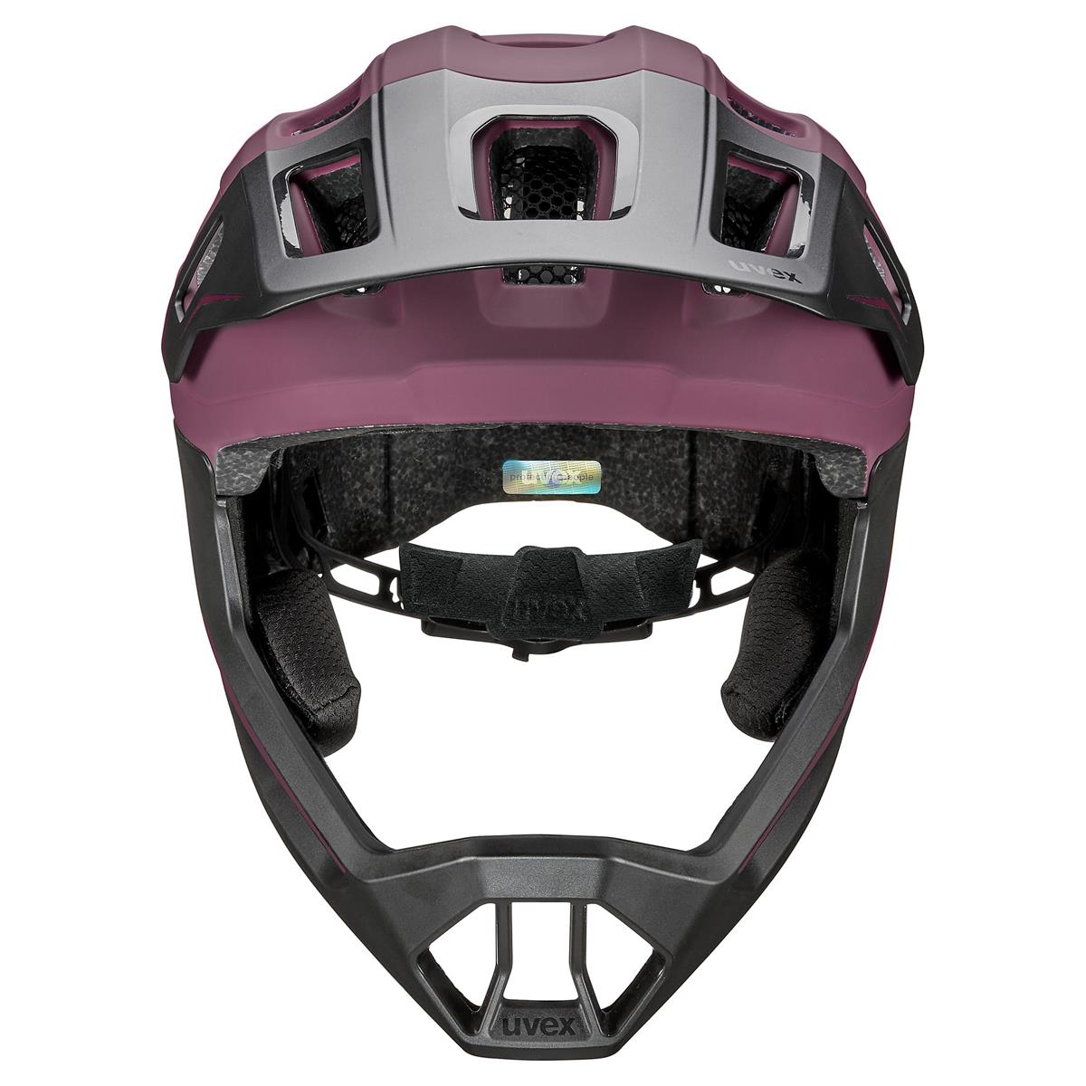 Uvex React jr. Fullface - Cranberry Matt, Bild 3 von 5