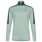 Vaude Livigno Halfzip II Fleece-Pullover dusty fern Damen