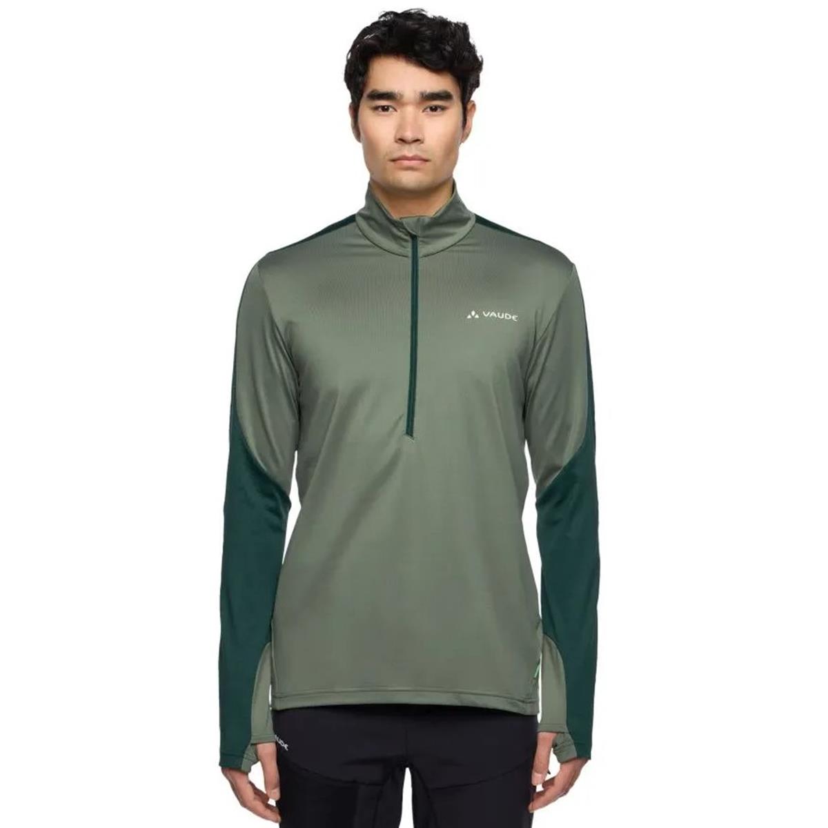 Vaude Livigno Halfzip II Fleece-Pullover agave Herren