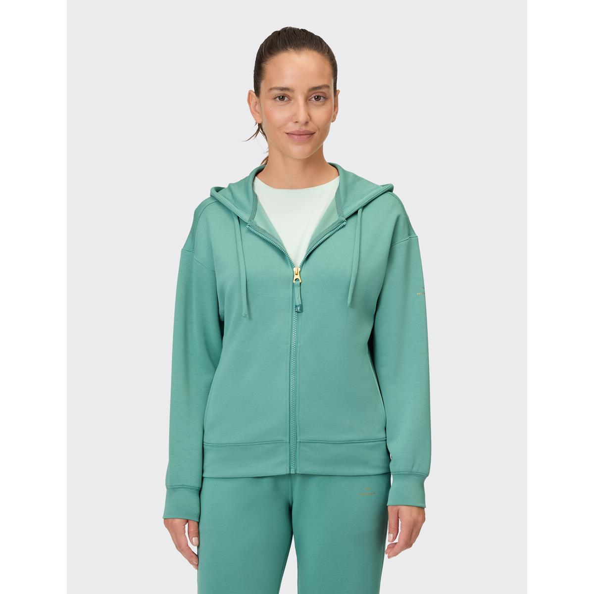 VENICE BEACH CAYLEE Sweatjacke - eucalyptus