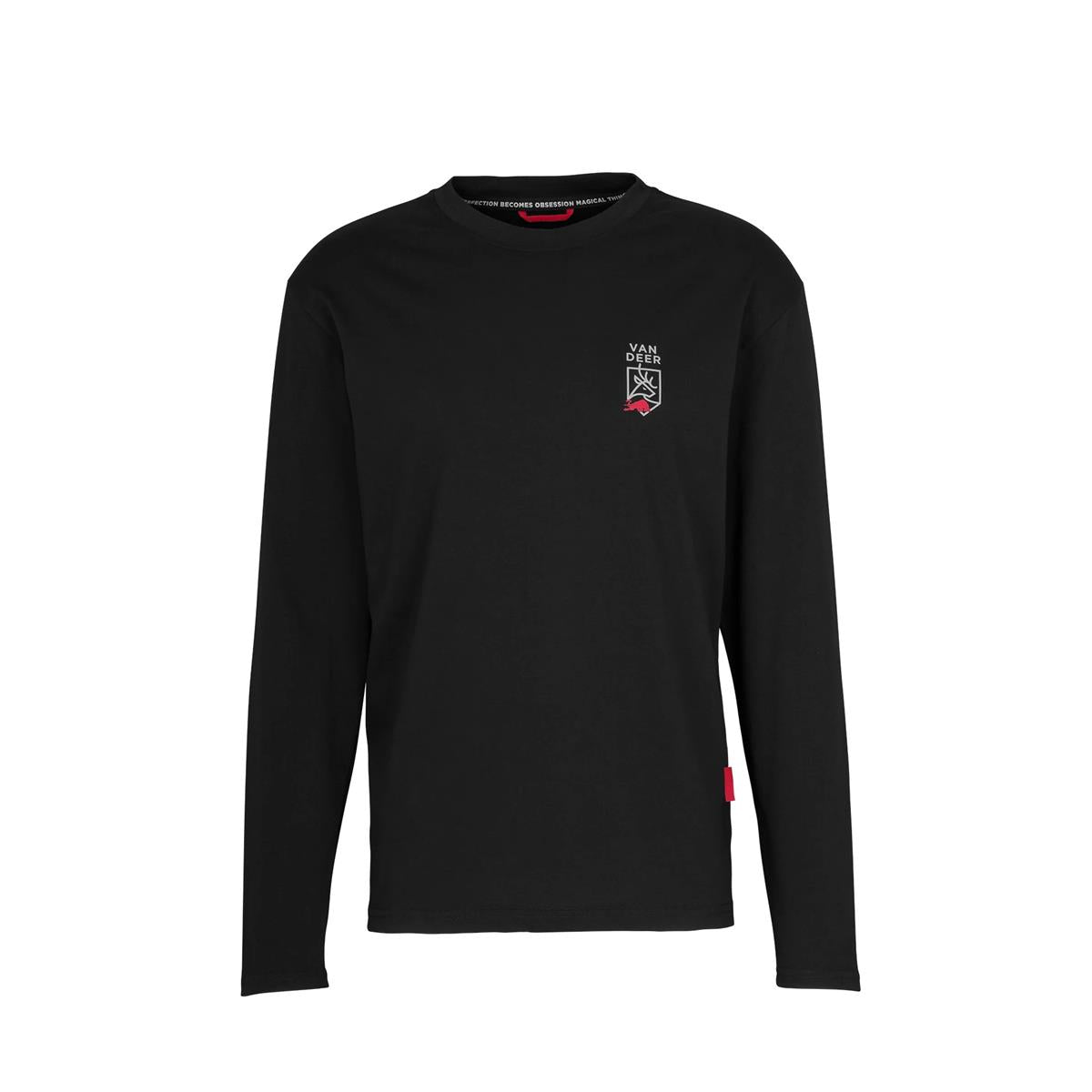 VAN DEER ESSENTIAL LONGSLEEVE - black