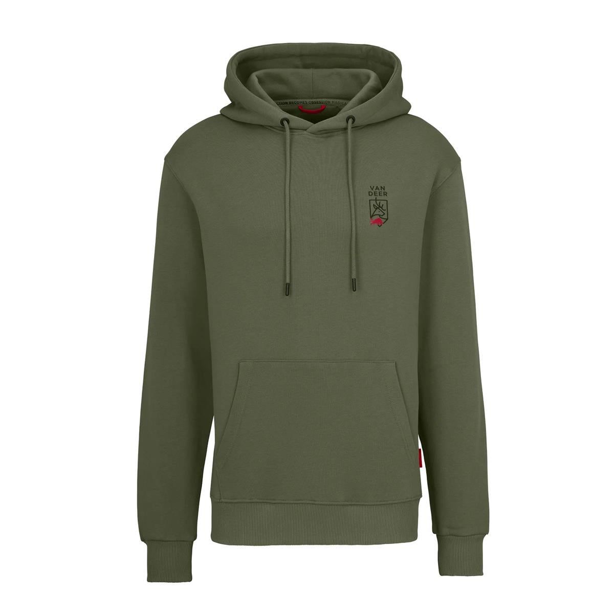 VAN DEER ESSENTIAL HOODIE - khaki