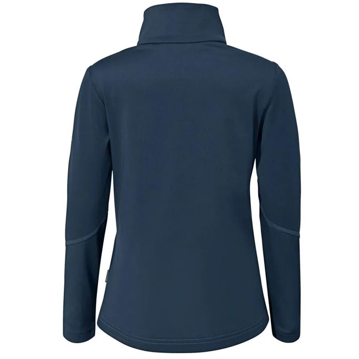 Vaude Kids Livigno Halfzip dark sea white Kinder Rolly