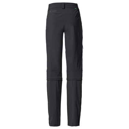 Vaude Farley Stretch Capri T-Zip III short black Damen Trekkinghose