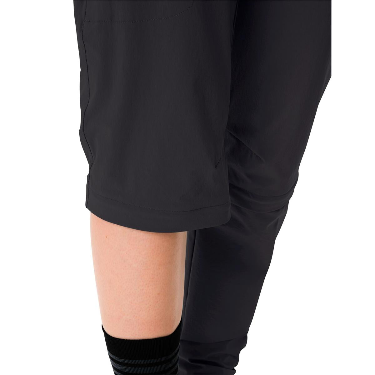 Vaude Farley Stretch Capri T-Zip III reg black Damen Trekkinghose, image 6 of 6