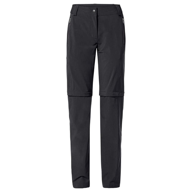 Vaude Farley Stretch ZO T-Zip II reg black Damen Trekkinghose