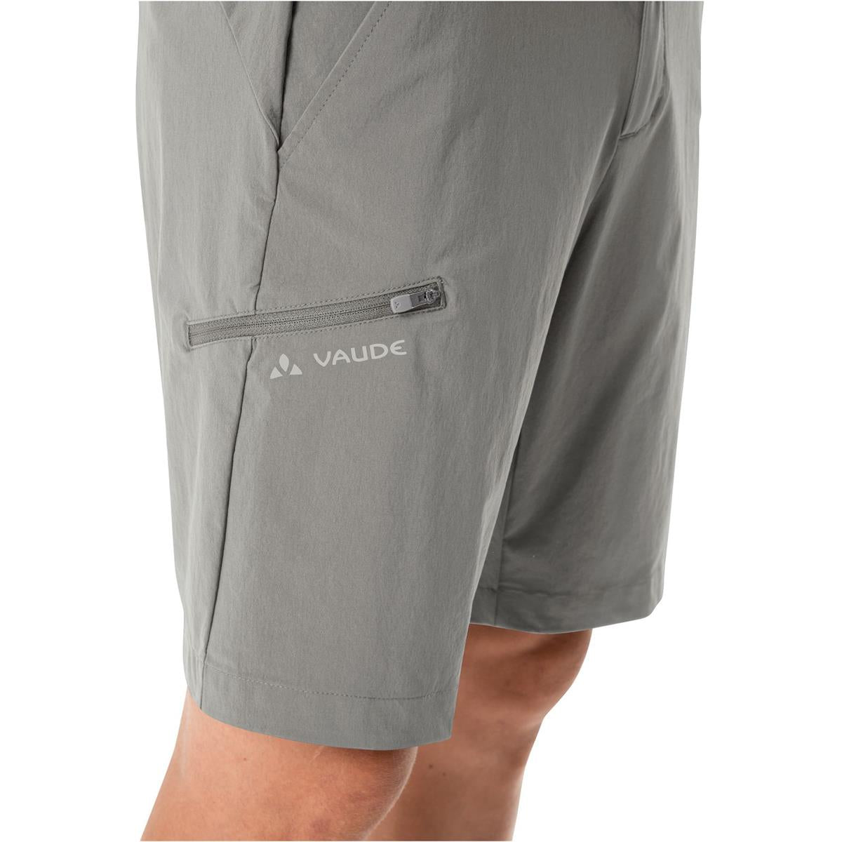 Vaude Farley Stretch Bermuda II stone grey Herren Trekking Shorts, Bild 5 von 6