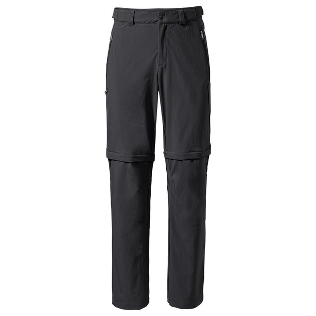 Vaude Farley Stretch T-Zip III short black Herren Trekkinghose