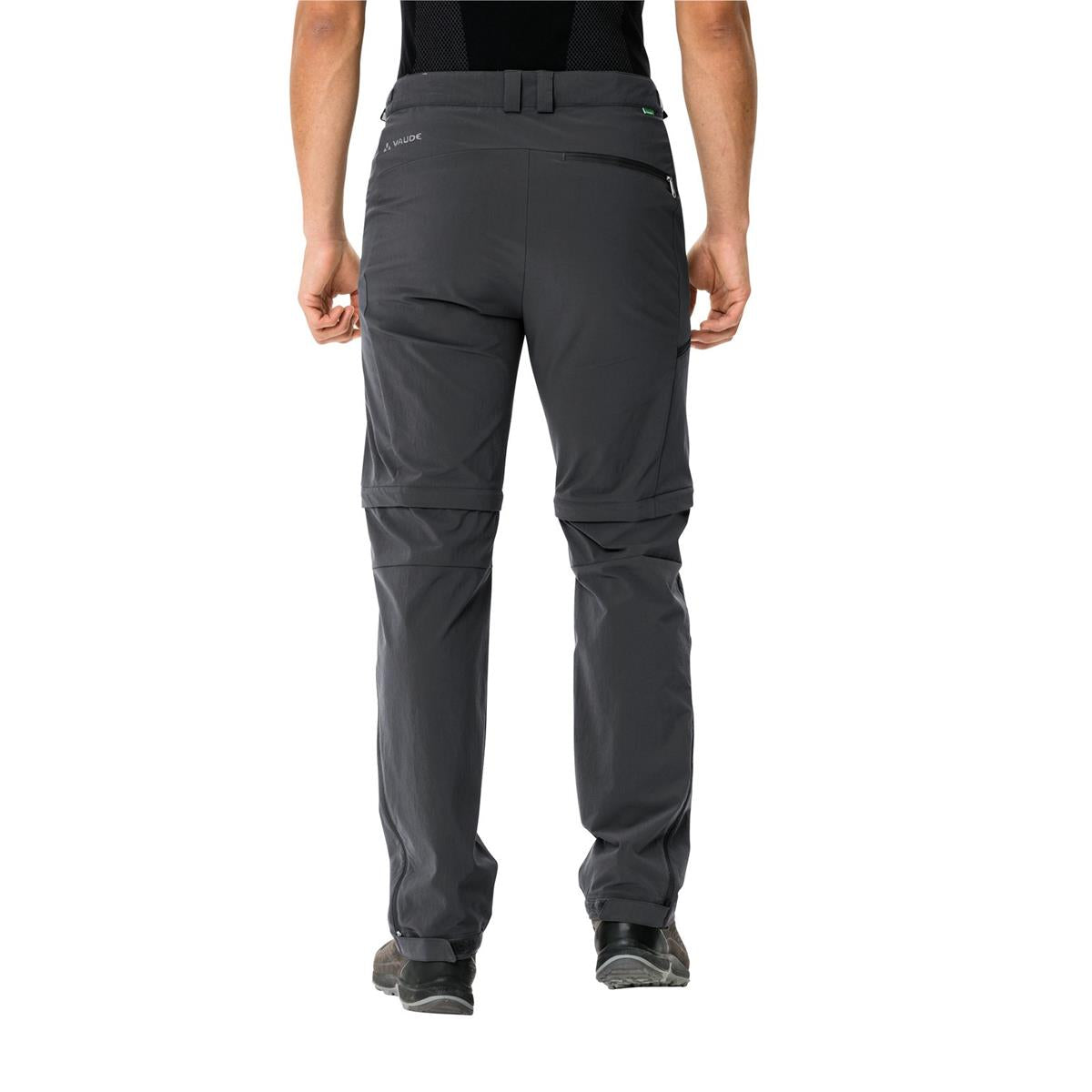 Vaude Farley Stretch T-Zip III short black Herren Trekkinghose