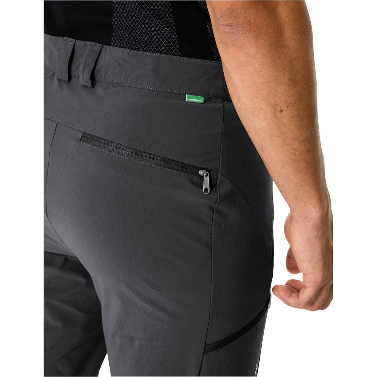 Vaude Farley Stretch T-Zip III reg black Herren Trekkinghose