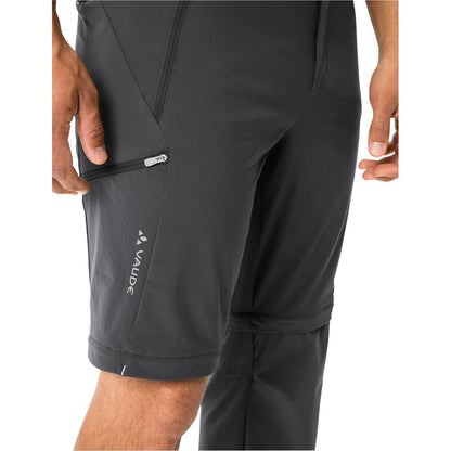 Vaude Farley Stretch T-Zip III reg black Herren Trekkinghose