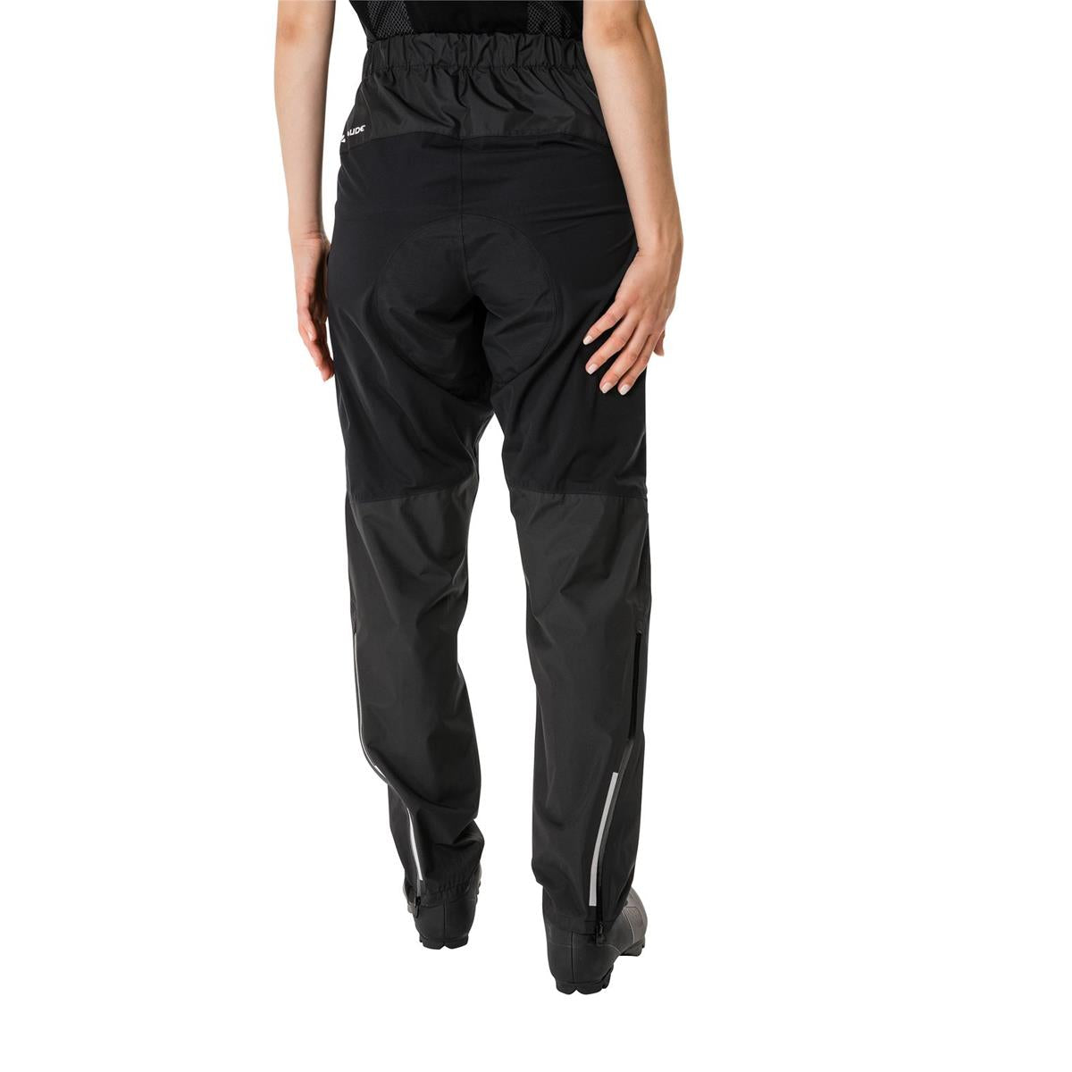 Vaude Kuro Rain black Damen Rad Regenhose, image 4 of 6