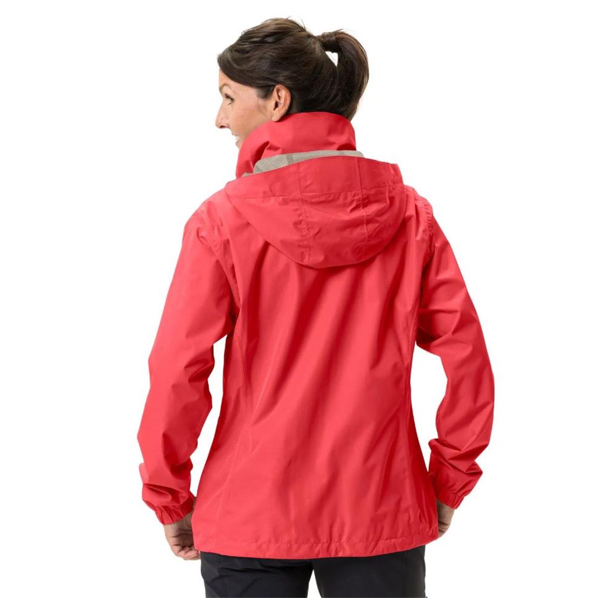 Vaude Wo Escape Light Jacket flame Damen Regenjacke