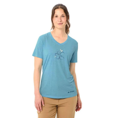 Vaude Wo Skomer Print III aqua Damen T-Shirt