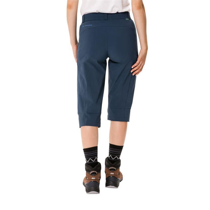 Vaude Farley Stretch Capri Hose III black Damen