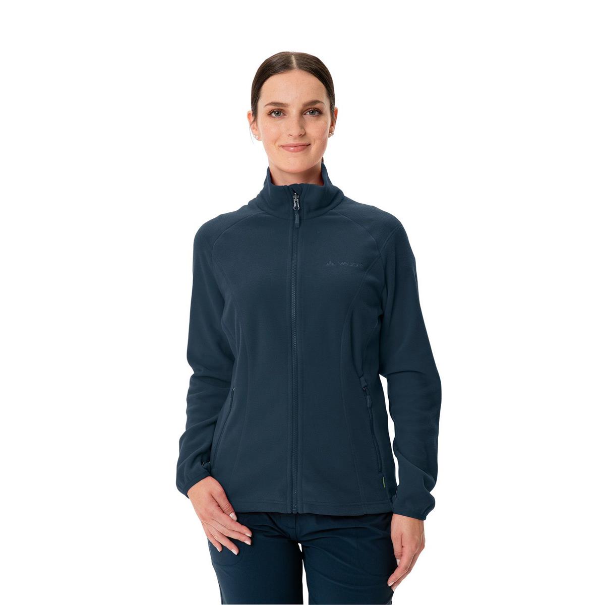 VAUDE Women's Rosemoor Fleece Jacket II dark sea, image 3 of 3