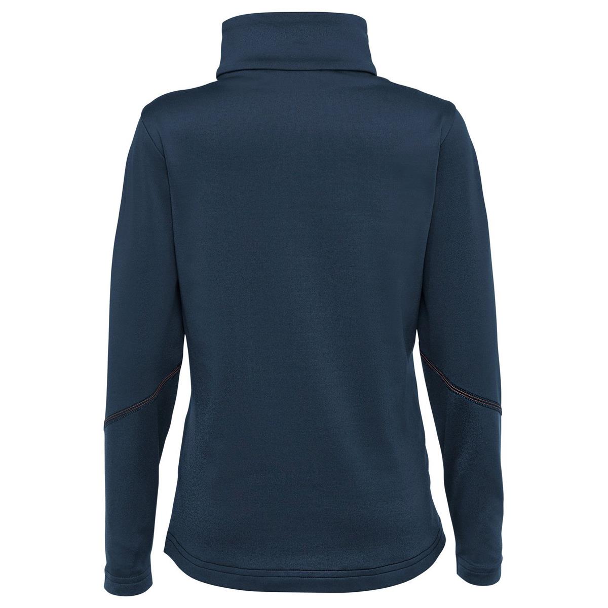 VAUDE Kids Livigno Halfzip dark sea/orange, Bild 2 von 3