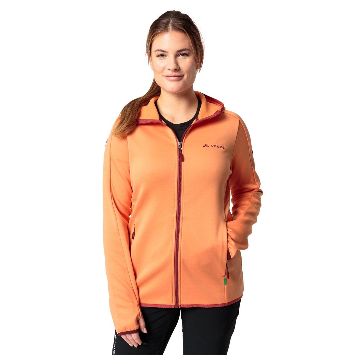 VAUDE Women's Valsorda Fleece Hoody sweet orange