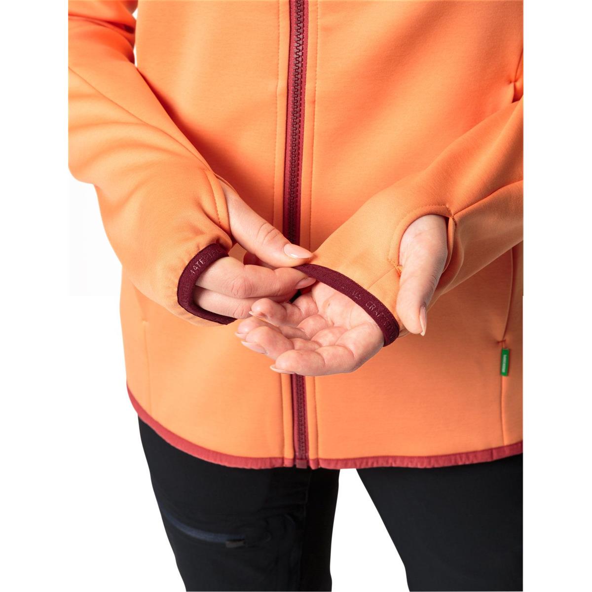 VAUDE Women's Valsorda Fleece Hoody sweet orange