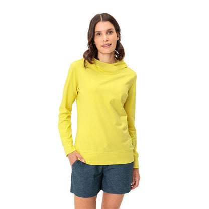 Vaude Tuenno Pullover Damen sunbeam
