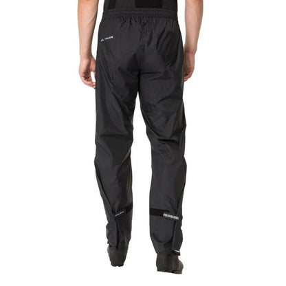Vaude - Drop II Regenhose Herren - short - black/black