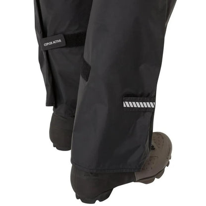 Vaude - Drop II Regenhose Herren - short - black/black