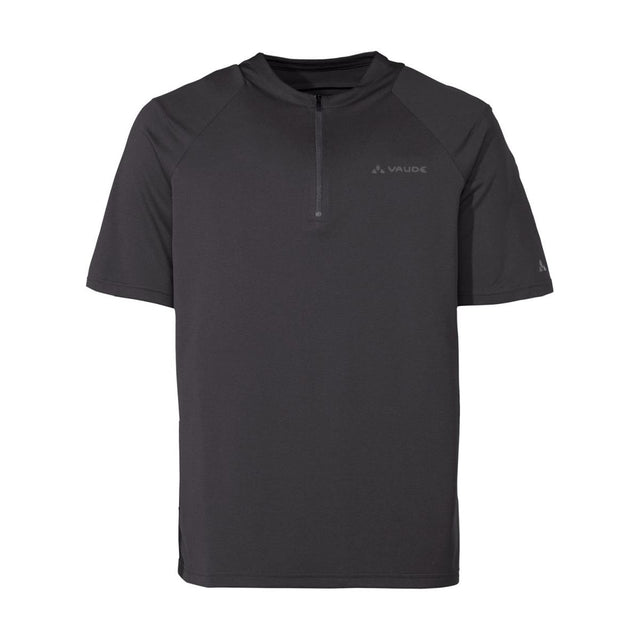 VAUDE - Tremalzo Q-Zip Fahrrad Shirt Herren - Phantom black