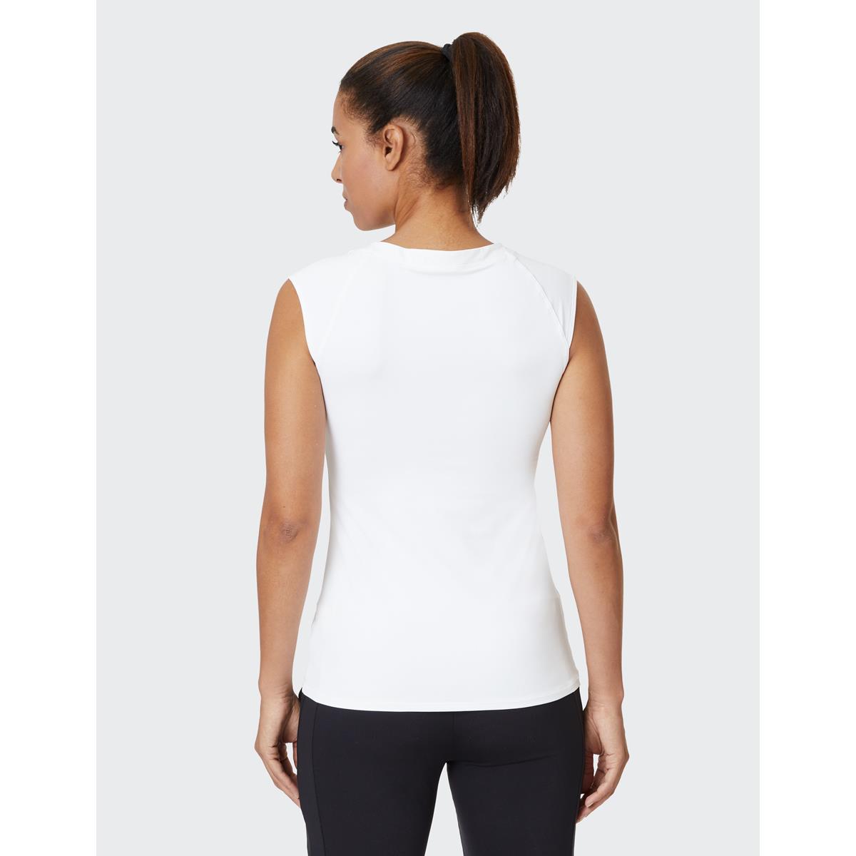 Venice Beach Damen Eleam T-Shirt Weiß, image 2 of 5