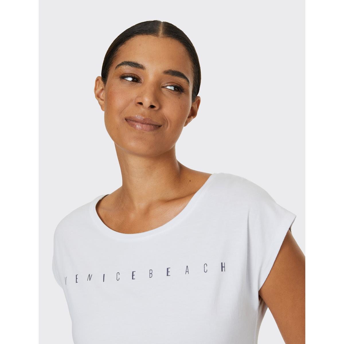 Venice Beach Wonder T-Shirt Damen Weiß
